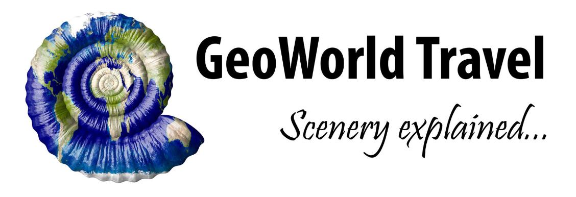 The GeoWorld Travel logo